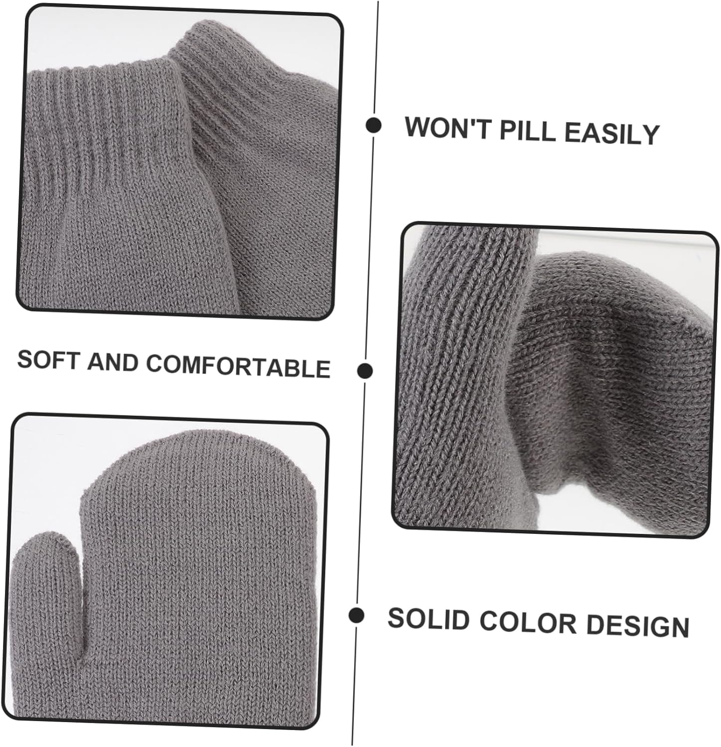 Warm and Fuzzy Winter Gloves for Women