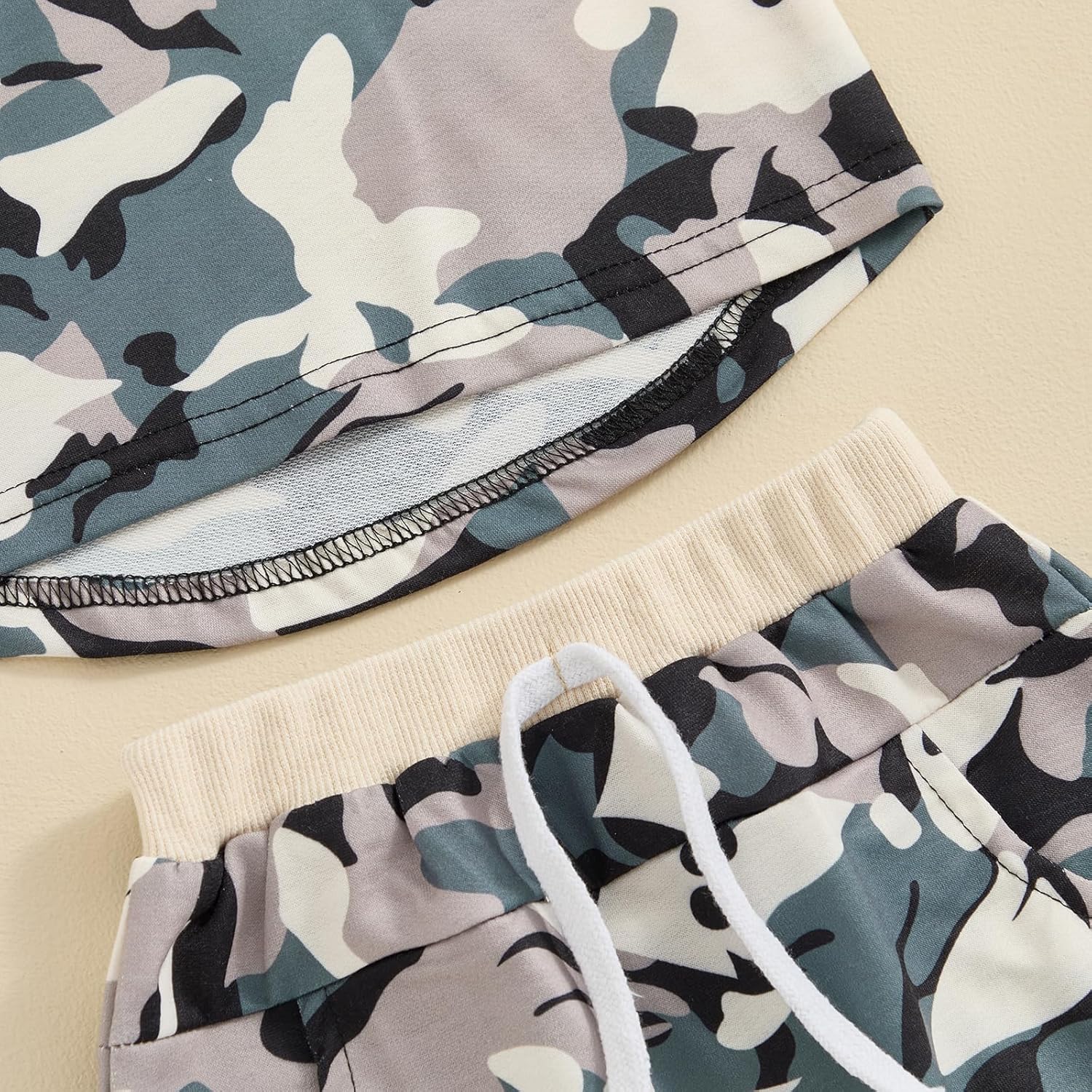 Ledy Champswiin Baby Boy Camouflage Outfit - Lightweight Stretchy