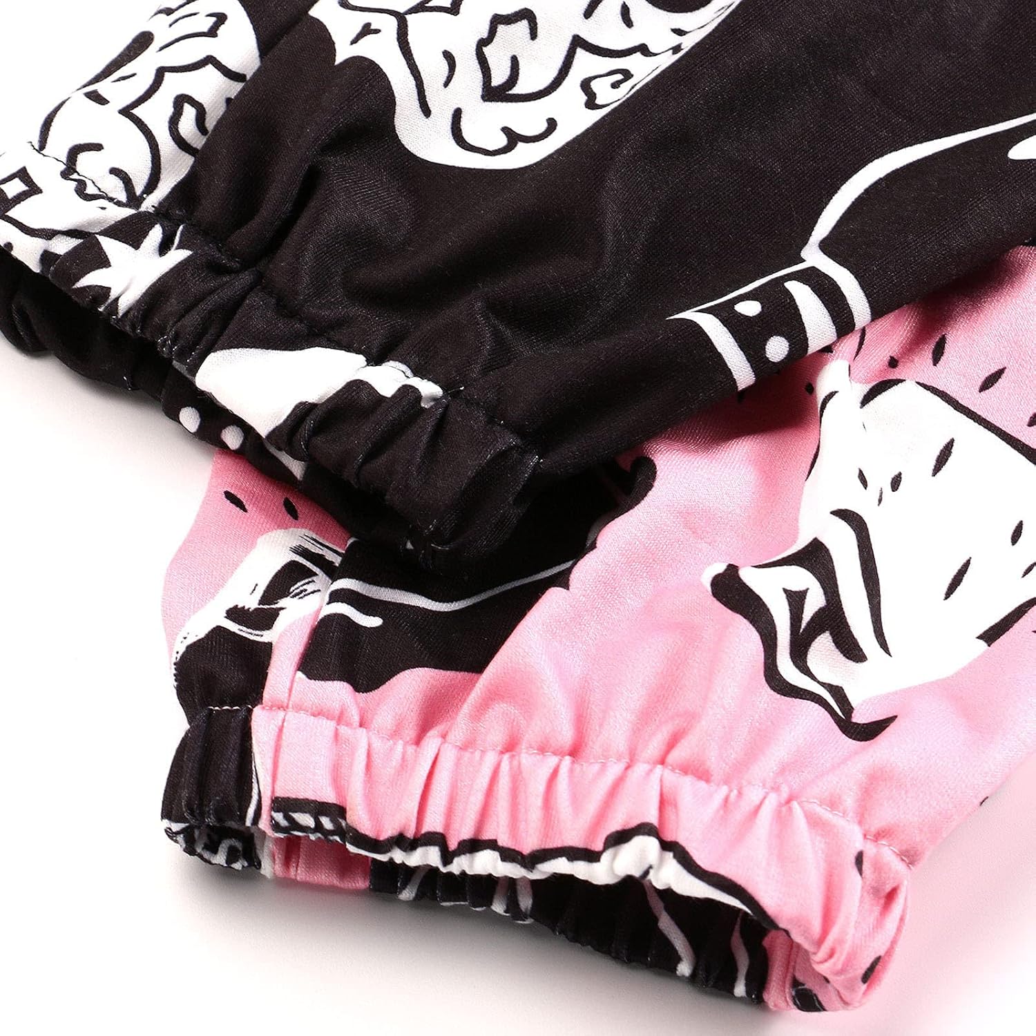 Womens 90s Goth Style Loose Sweatpants