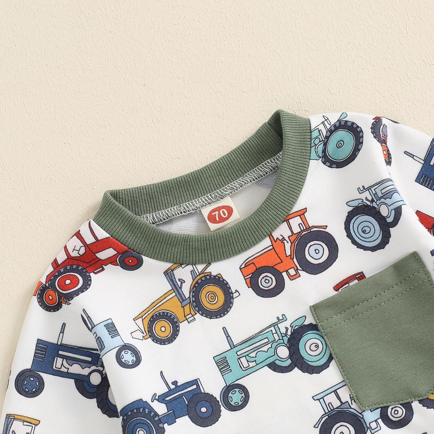 COORALOO Baby Boys Farm Tractor Set
