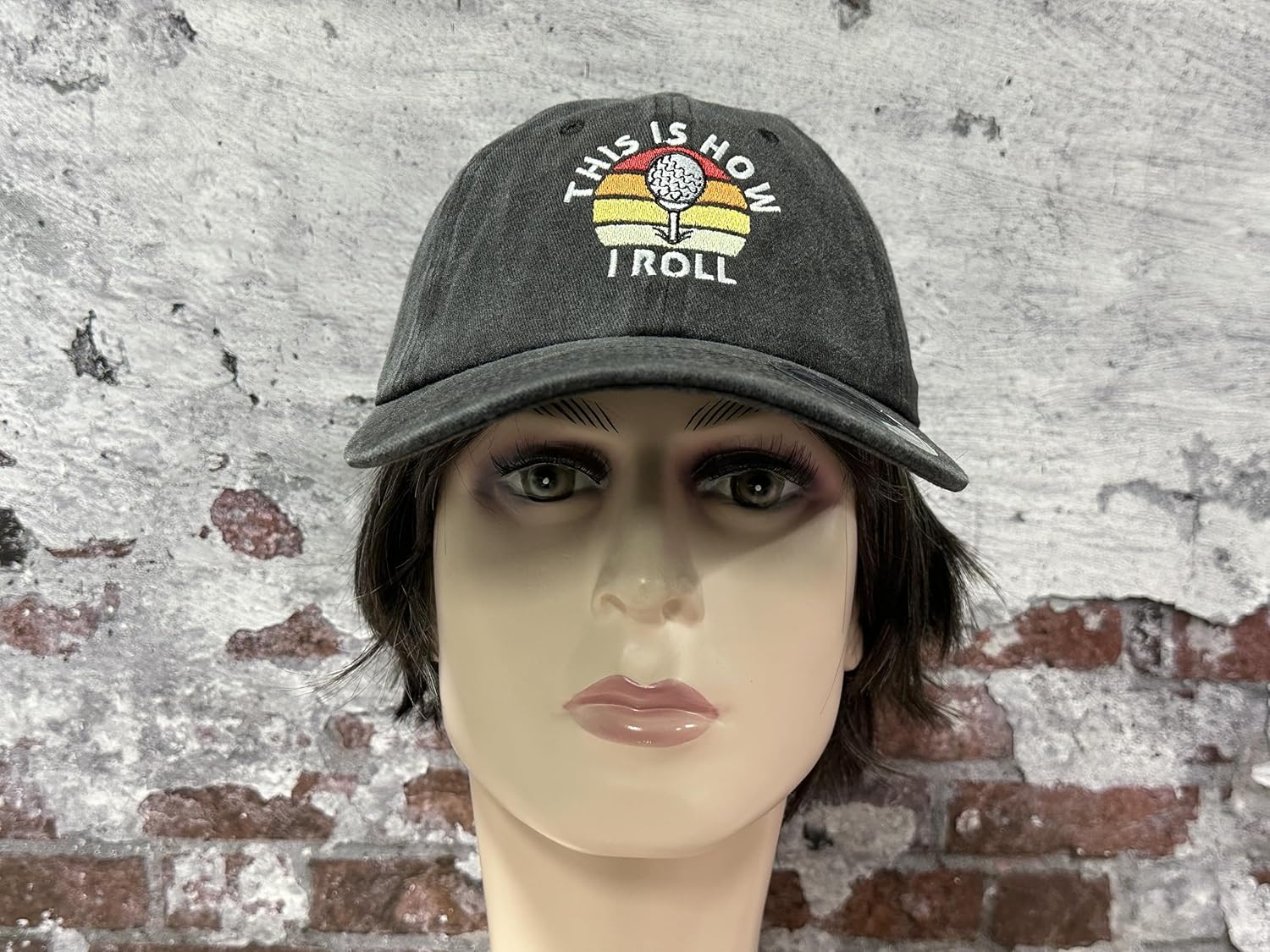 Golf Hat with This Is How I Roll Embroidery