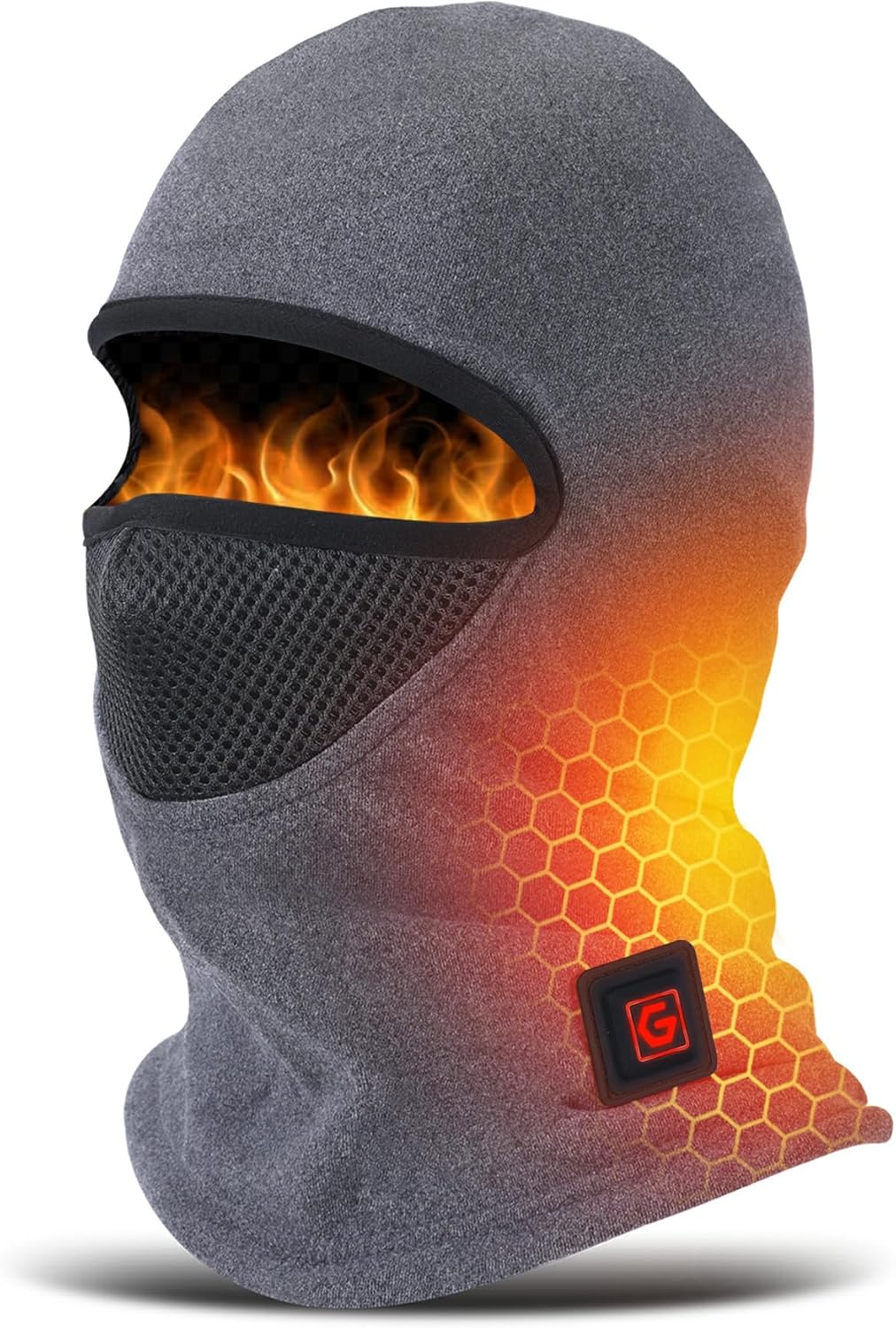 Warm Ski Mask for Women Men Graphene Heat Windproof Stylish