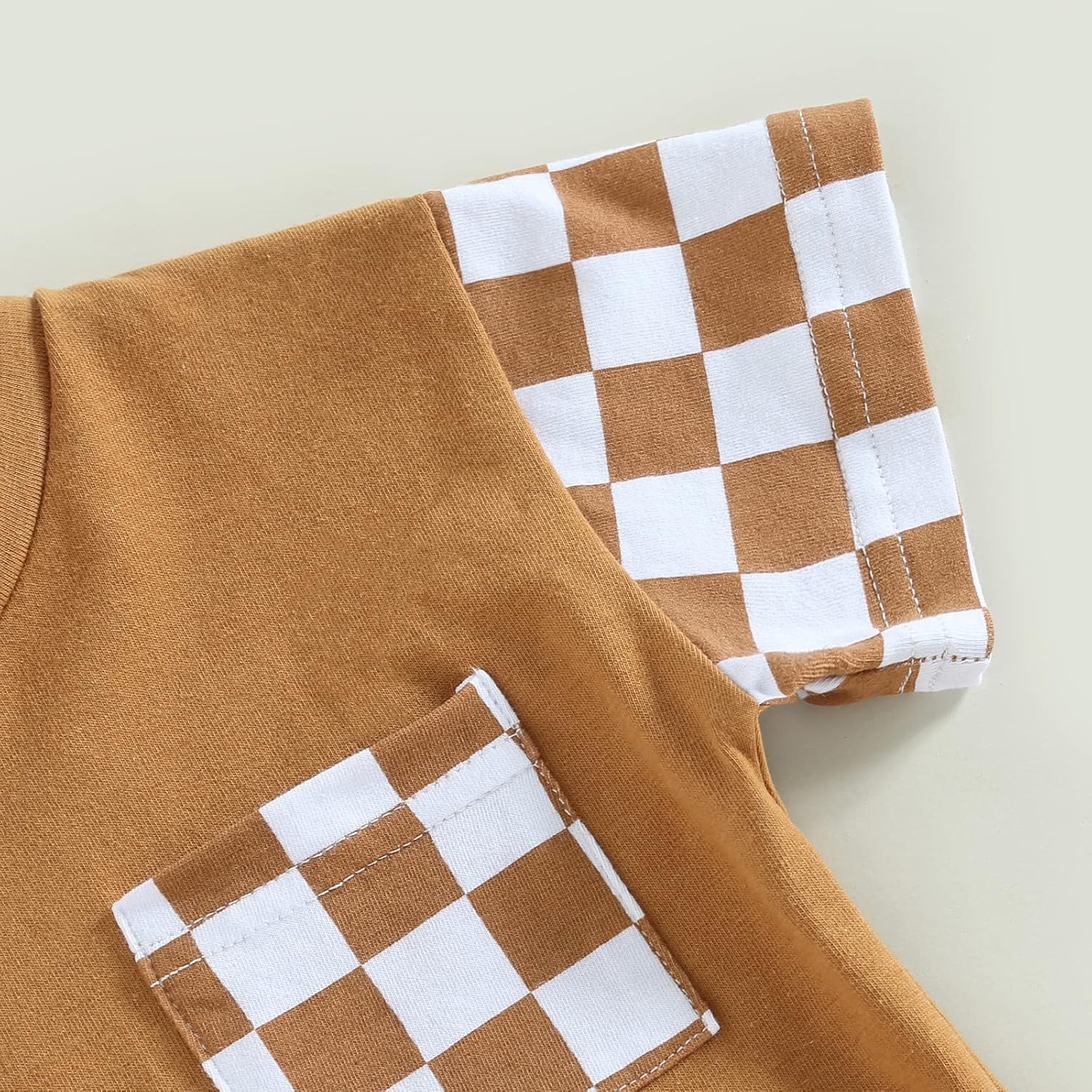 Murnouche 2Pcs Toddler Boy Summer Clothes Set