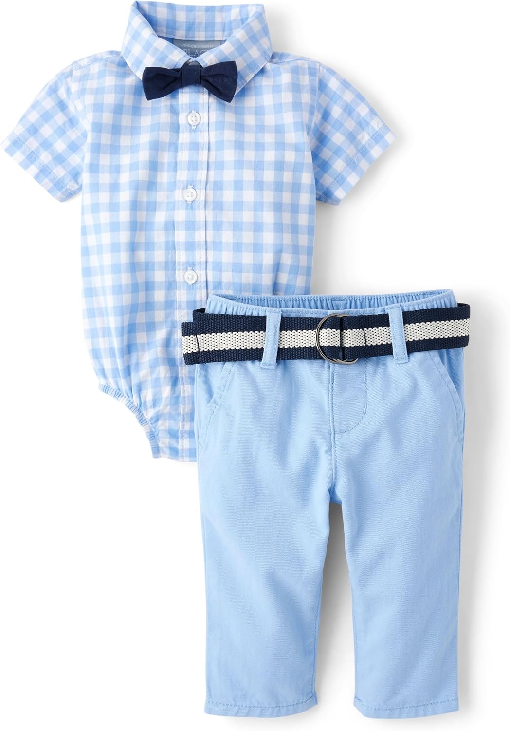 Perfect Fit Button-Down Set for Boys and Newborns