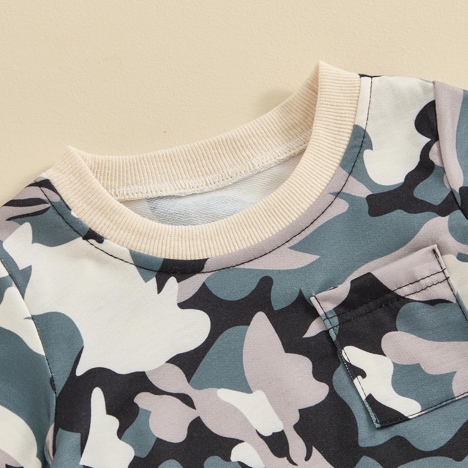 Ledy Champswiin Baby Boy Camouflage Outfit - Lightweight Stretchy