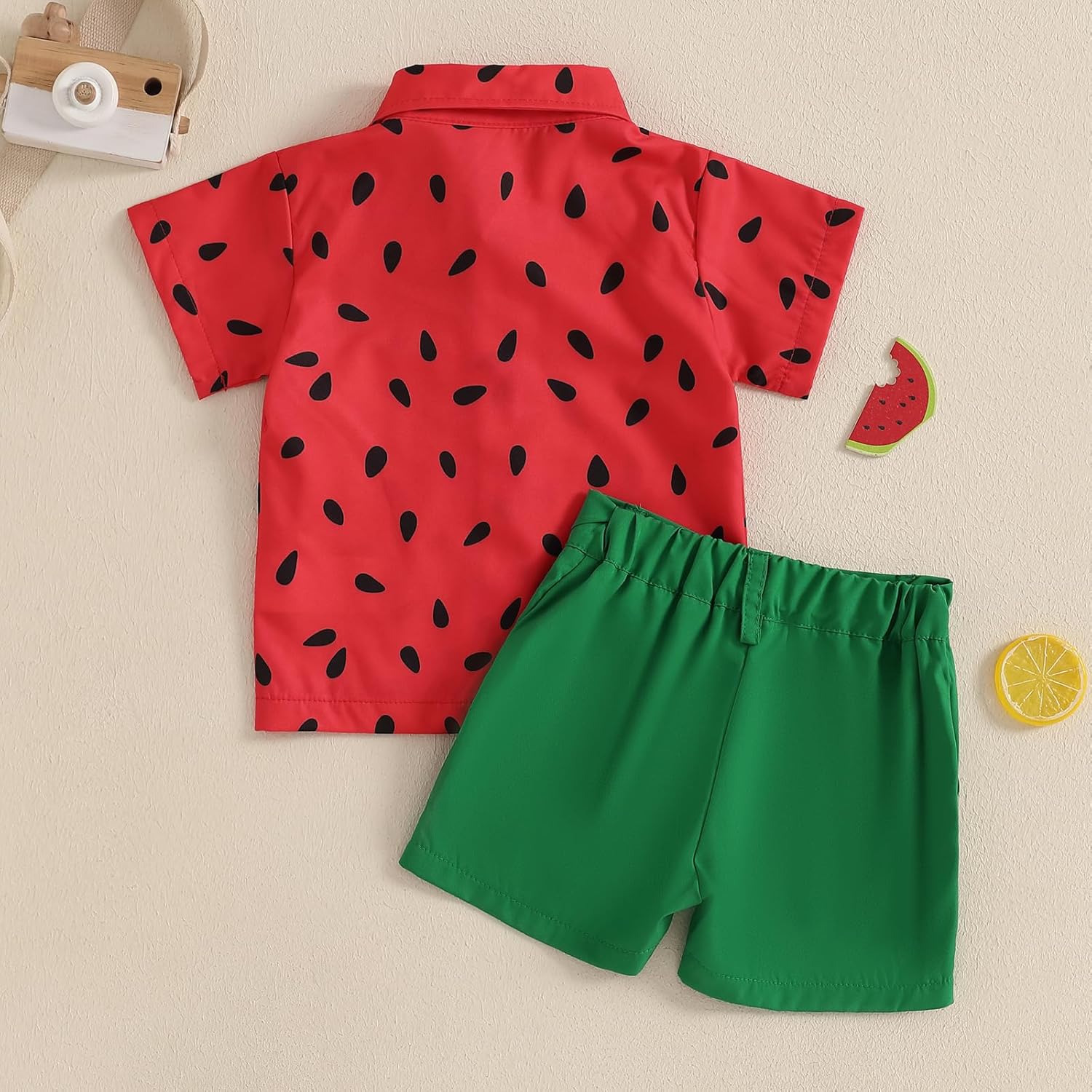 Motlapol Toddler Watermelon Outfit Set