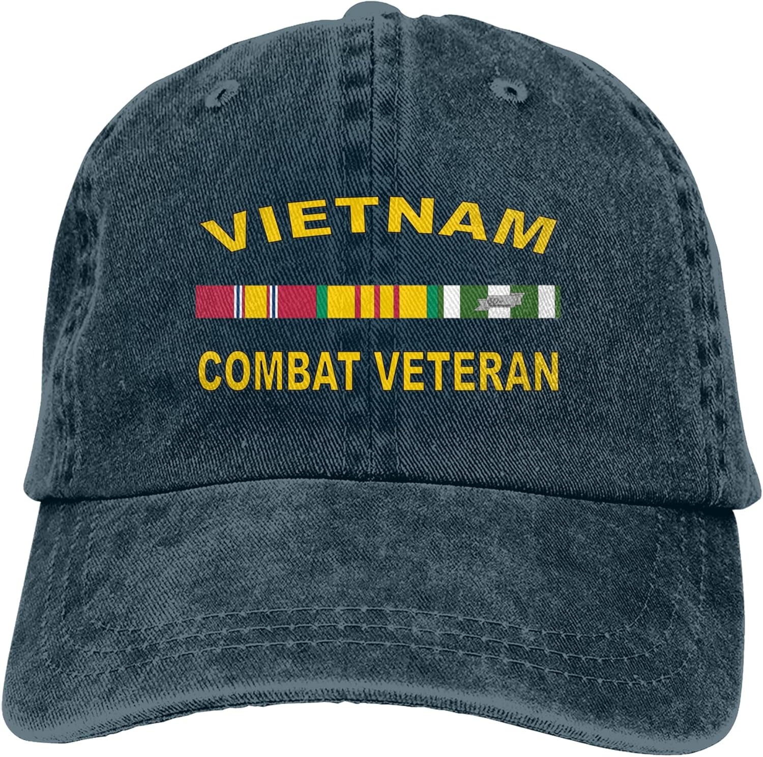 Navy Blue Adjustable Baseball Cap for Veterans Accessories