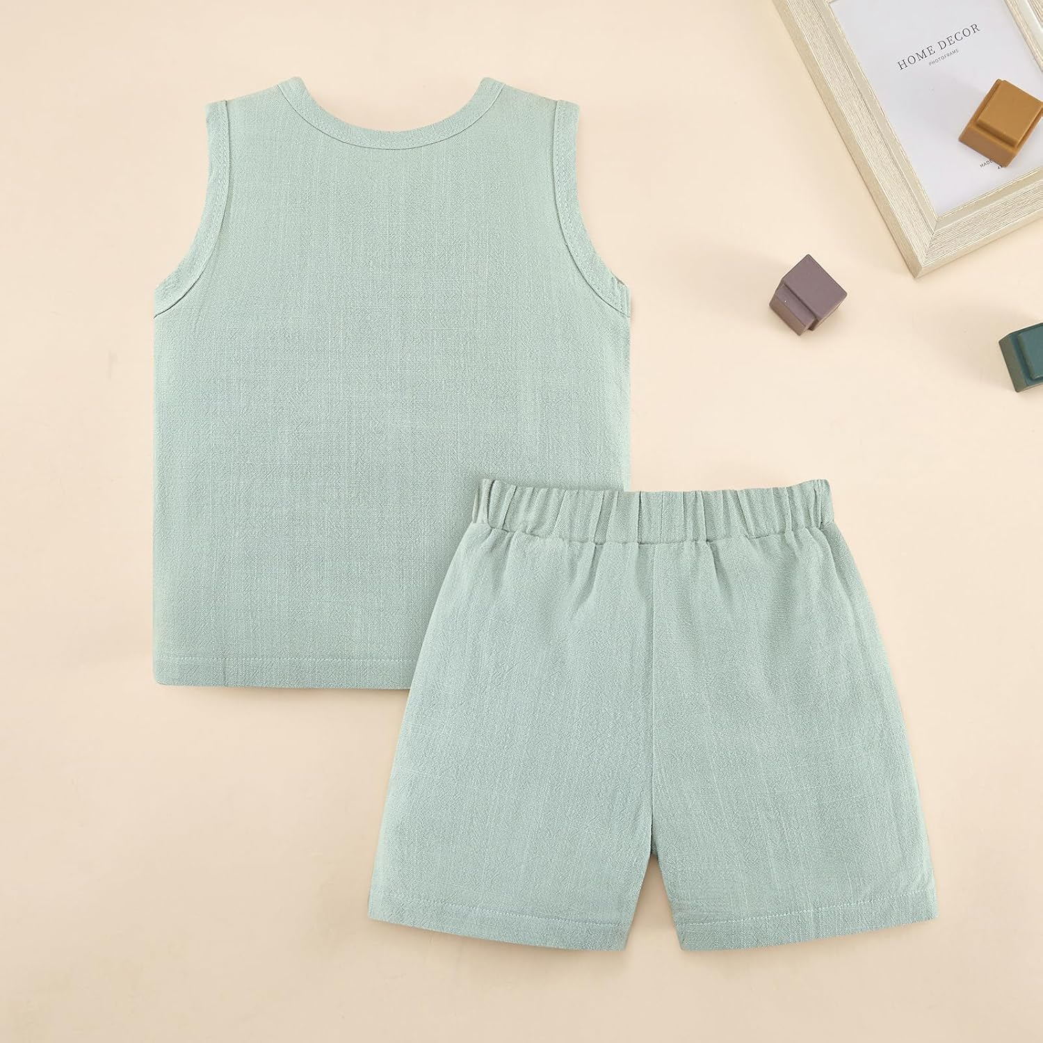 Soft Breathable Toddler Boys Outfit Set