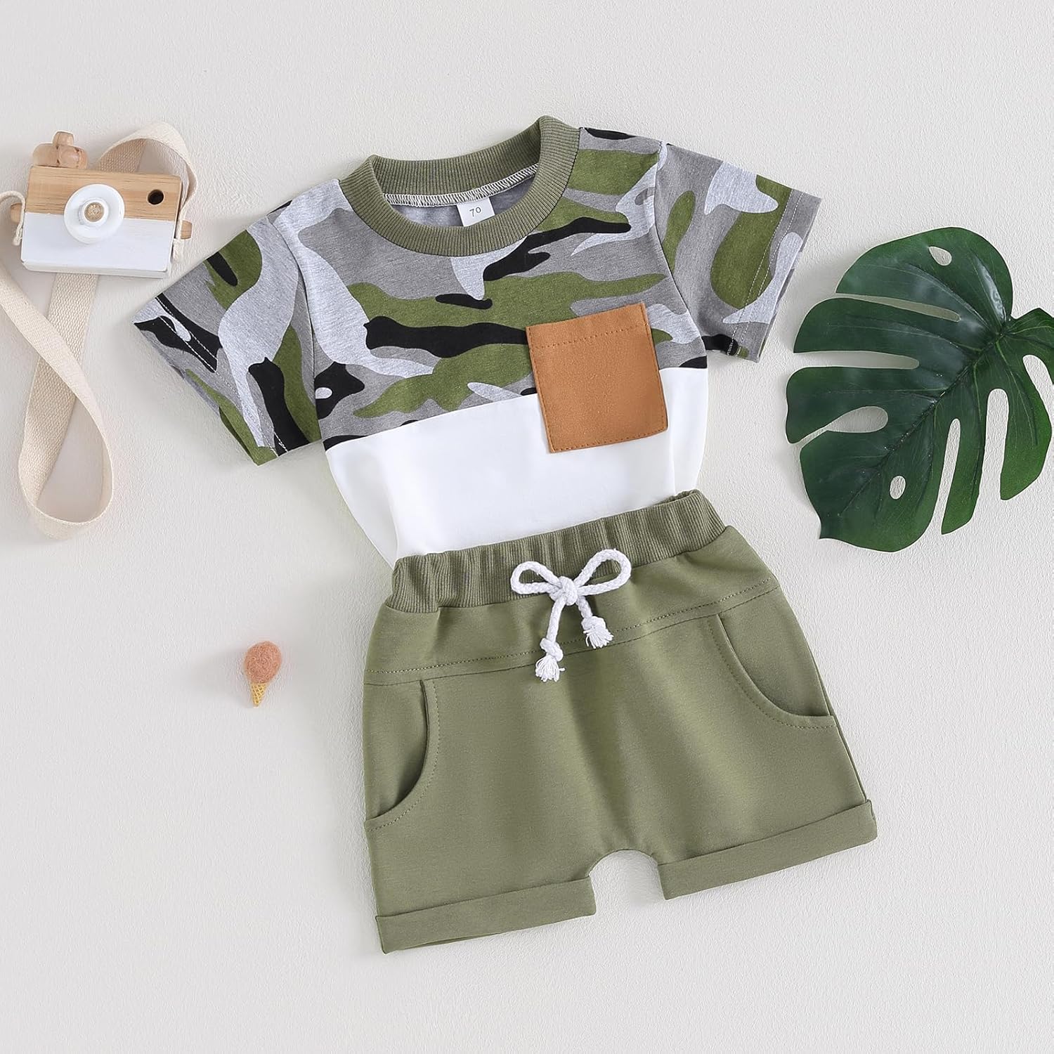 Afunbaby Toddler Boy Clothing Set Summer Accessories