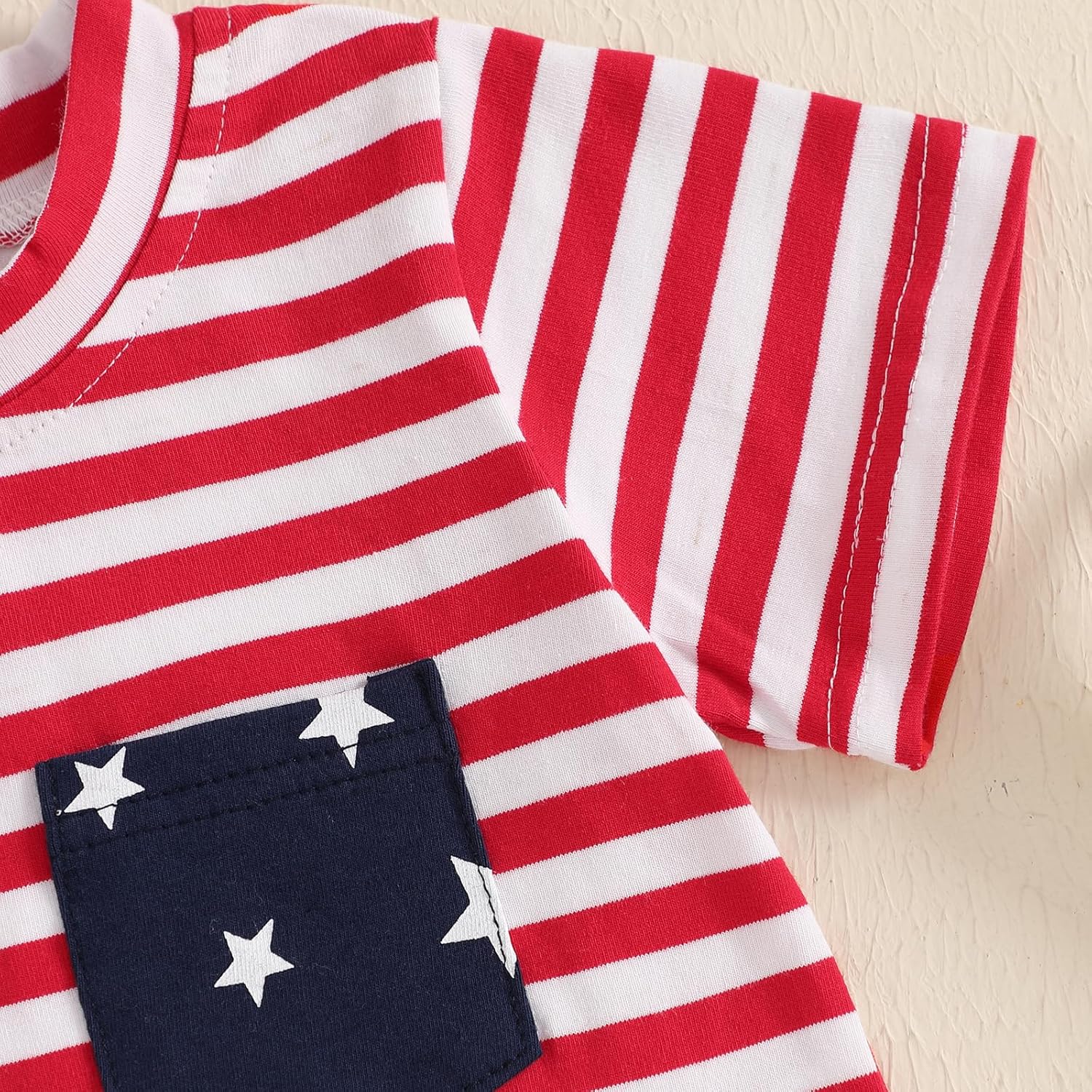 4th of July Toddler Boy Outfit Set Perfect Milestone Gift