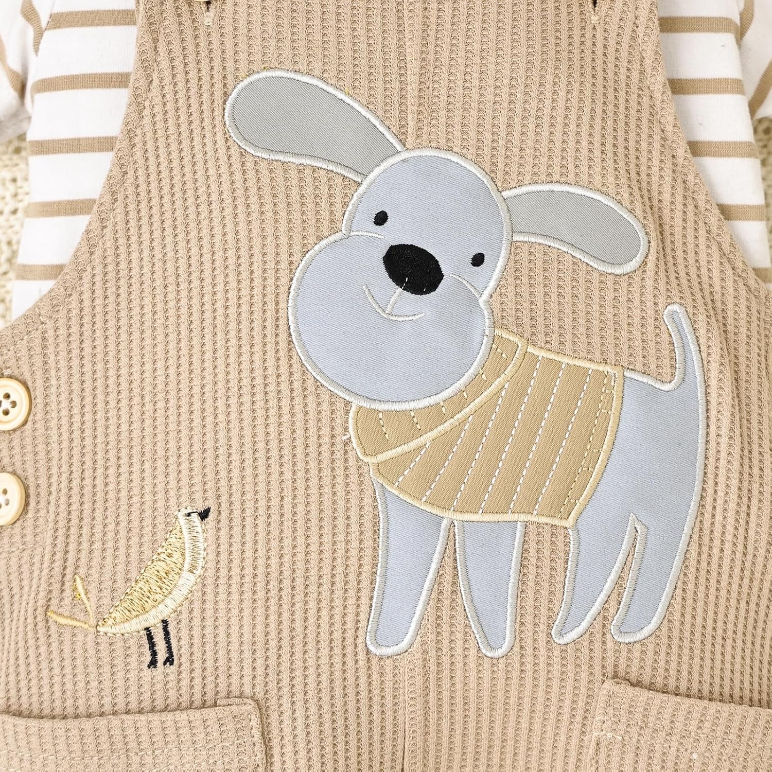 CETEPY Baby Boy Clothes Summer Romper Set Cartoon Dog Overall