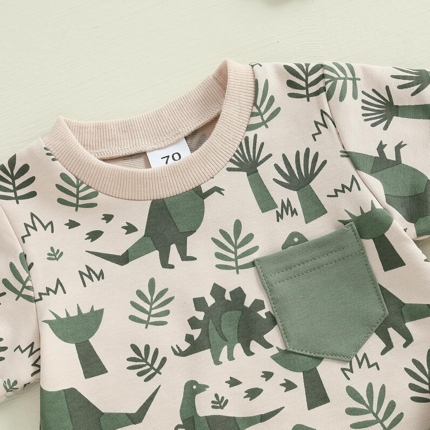 Dinosaur Child Toddler Boys Summer Clothes Set