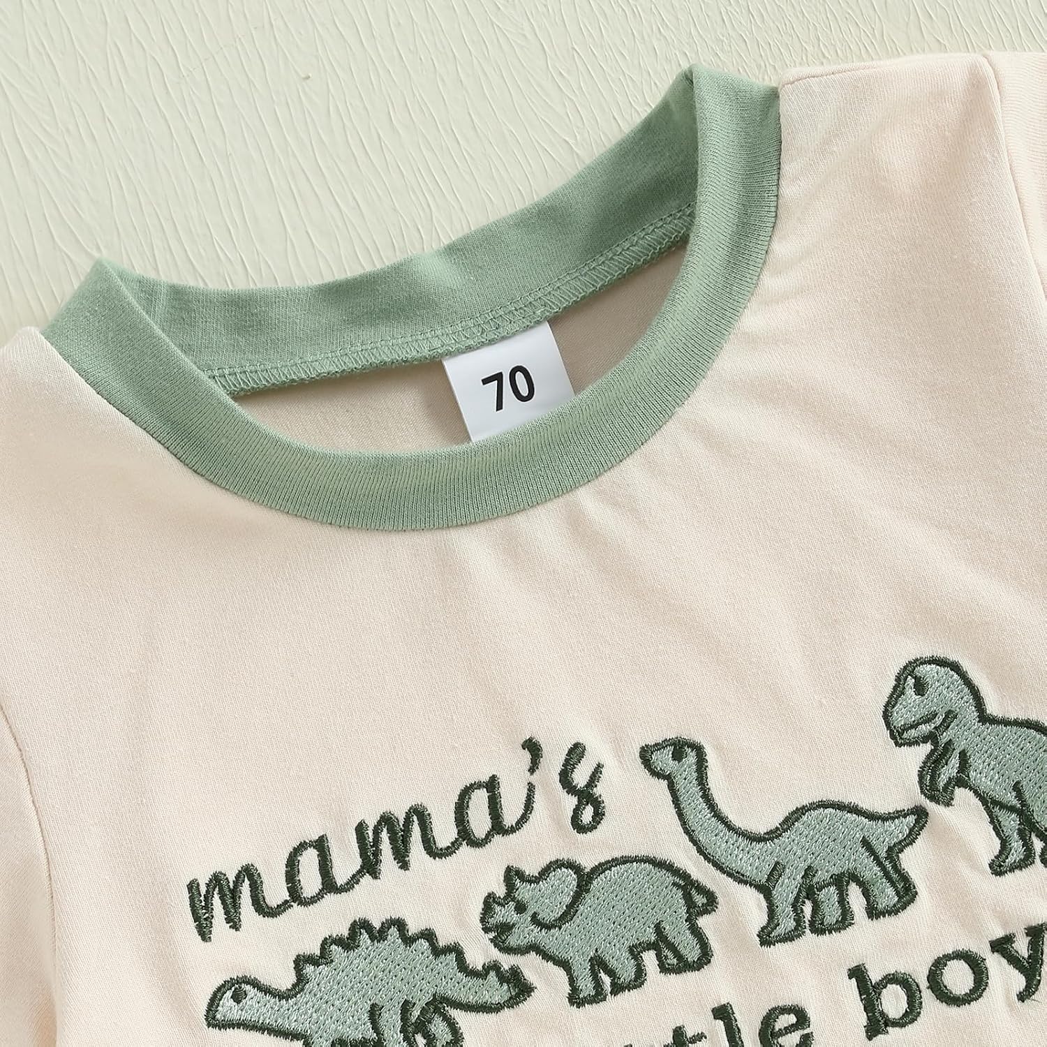 Dinosaur Toddler Boys Summer Outfit Comfortable Soft