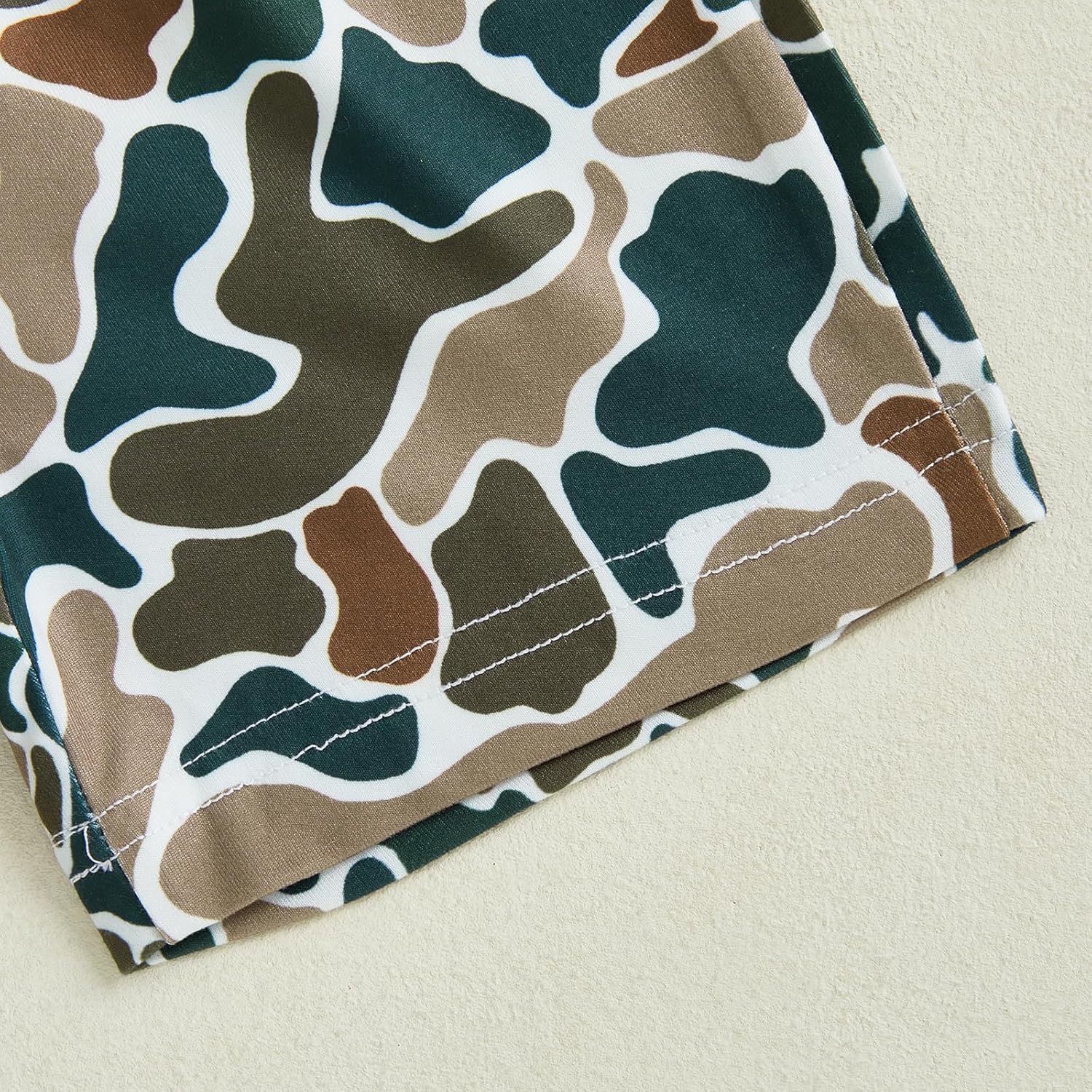 Toddler Baby Boy Summer Clothes 2-Piece Set Camouflage Shorts T-Shirts