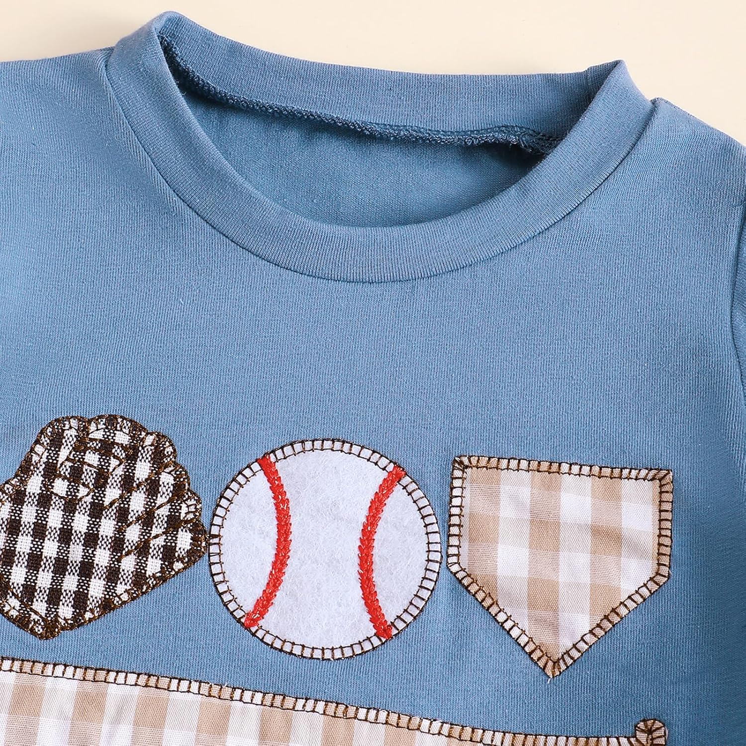 Baseball Set for Toddler Boys 2-Piece Summer Outfit