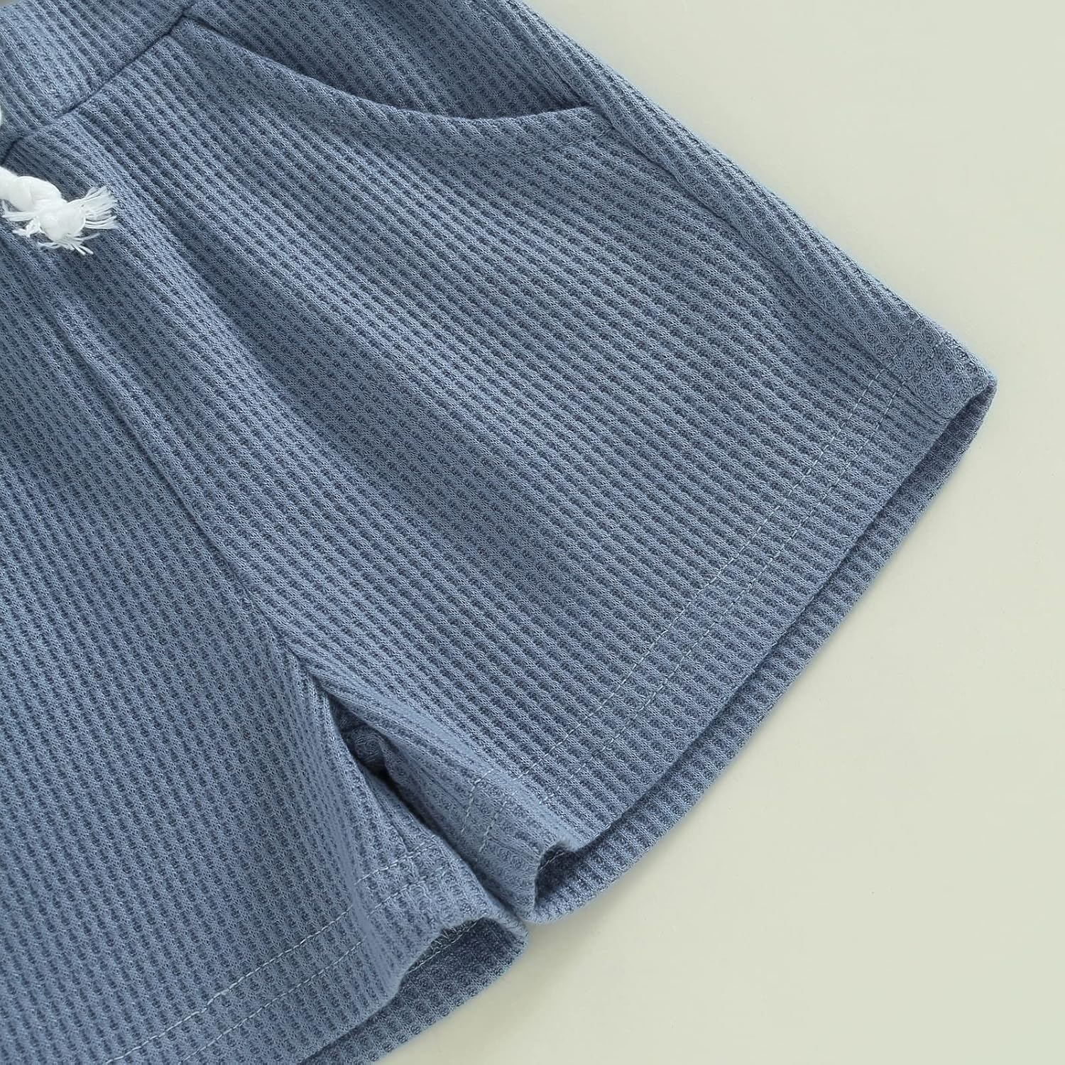 Little Dude Embroidered T-Shirt Shorts Set for Baby Boys