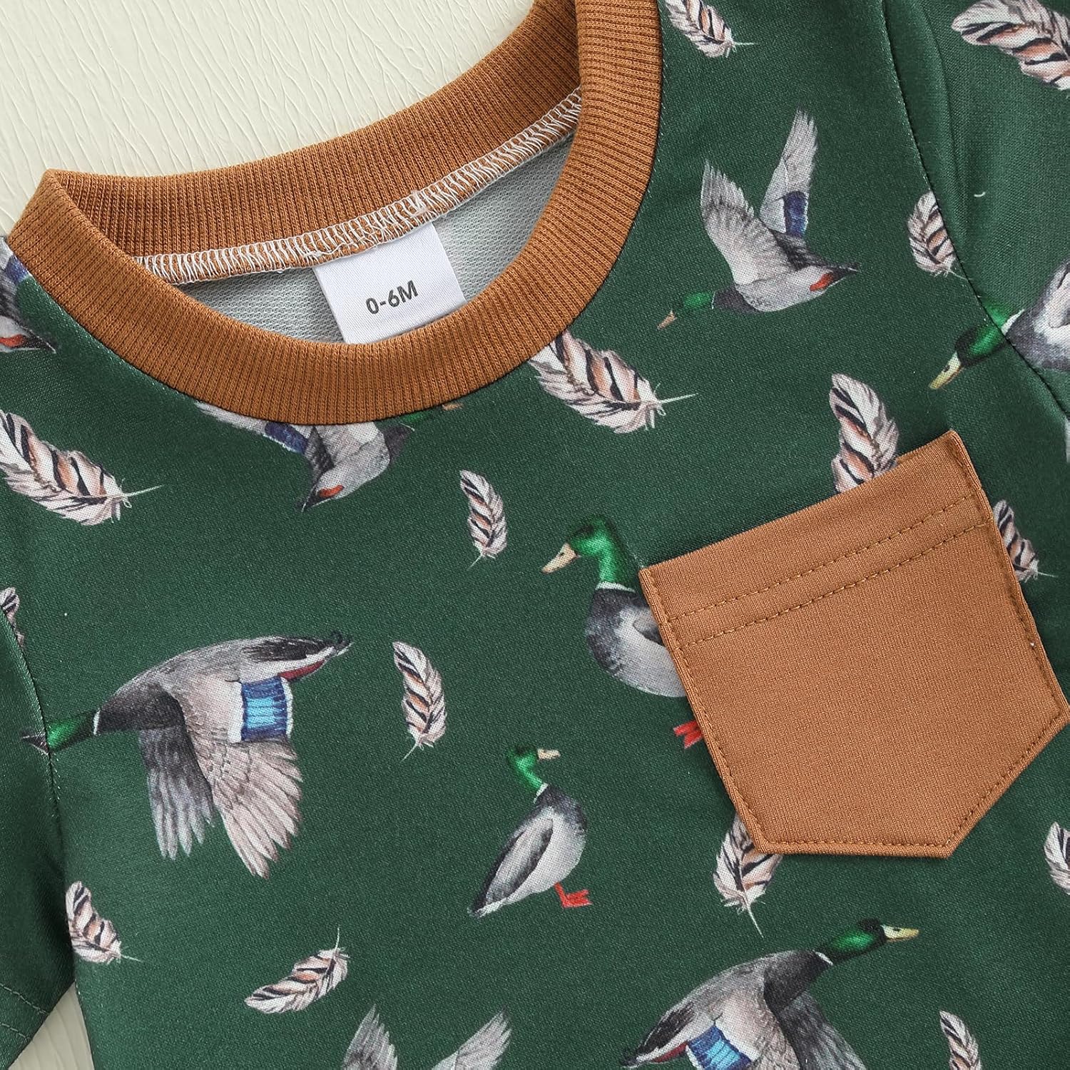 Mallard Duck T-Shirt Shorts Set