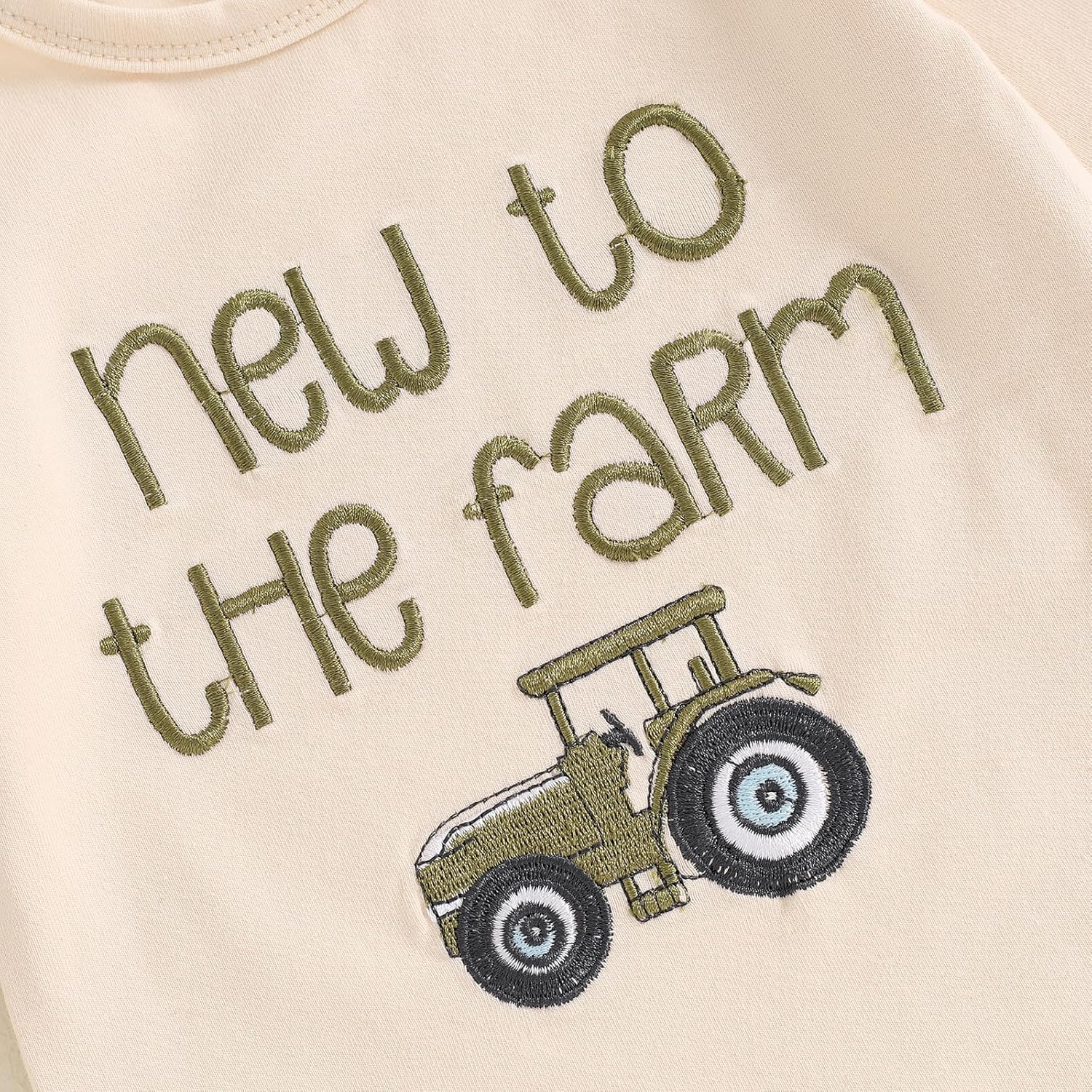 MABABY Newborn Boys Romper Pants Hat Set Fall Winter