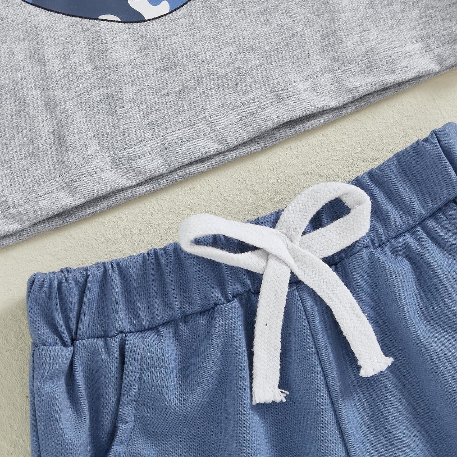 CBG Toddler Summer Toddler T-shirt Shorts Set Cute Playful Boys Outfit