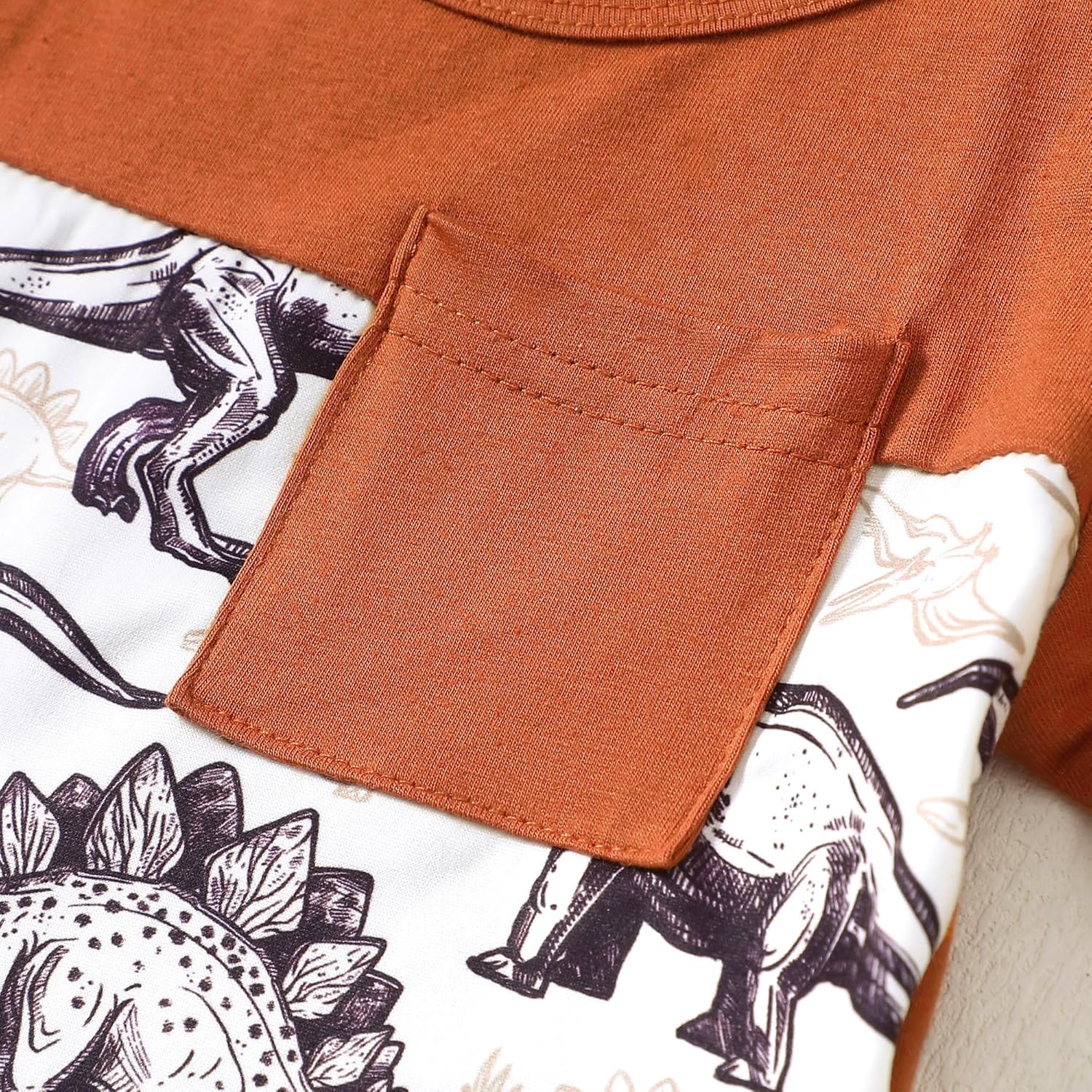 Cotton-Ripped Toddler Boys Clothing Set
