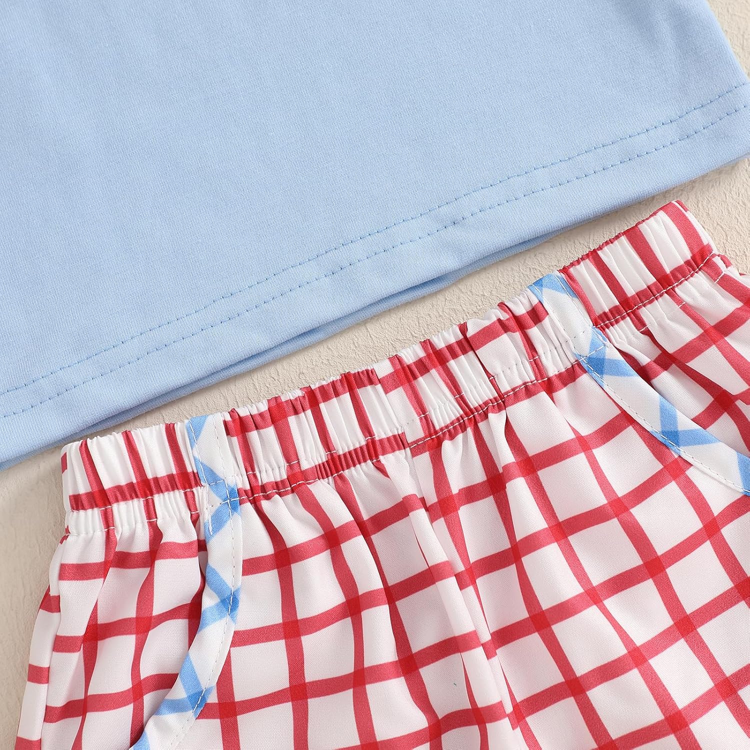 2PCS Summer Toddler Baseball Outfit for Boys