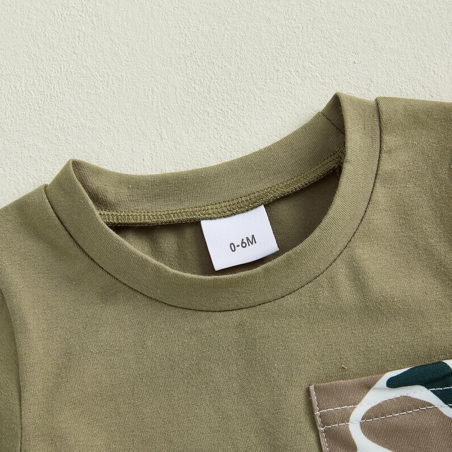 Toddler Baby Boy Summer Clothes 2-Piece Set Camouflage Shorts T-Shirts