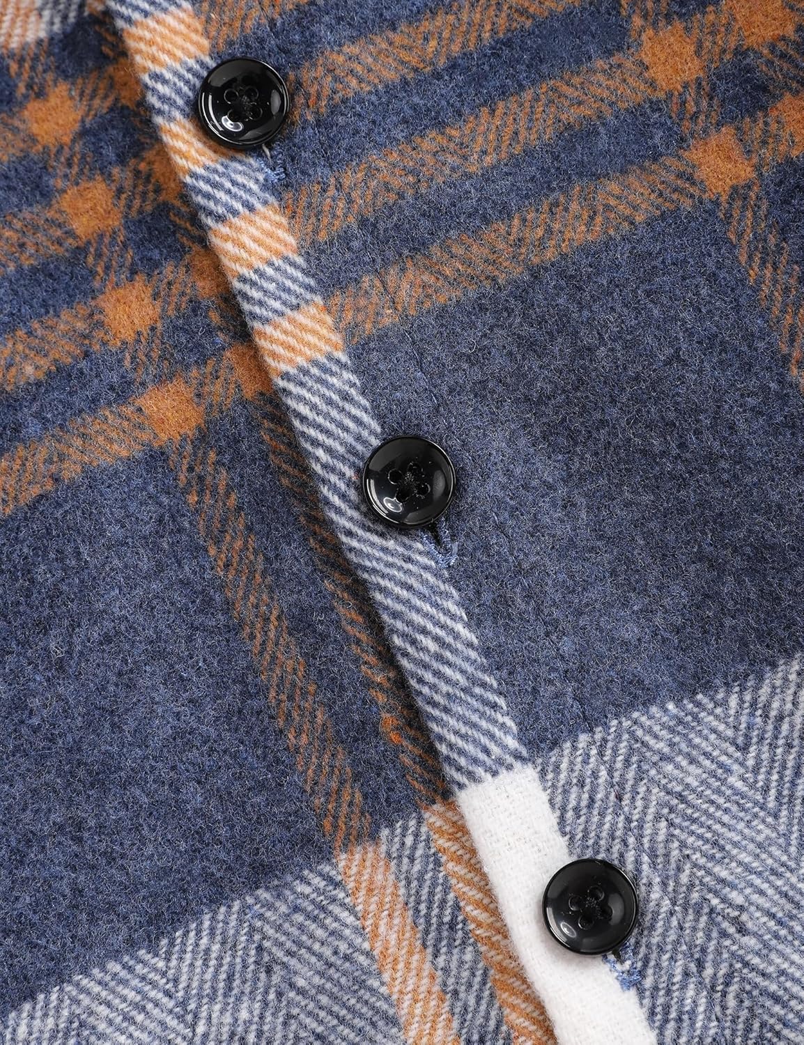 Adorable Toddler Boys Flannel Lattice Button-Down Set